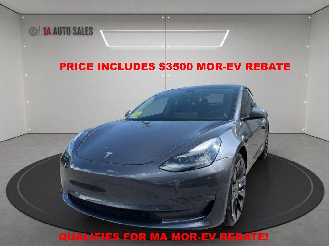 2022 Tesla Model 3 Performance — Sedan — 34,534 mi — Walpole, MA