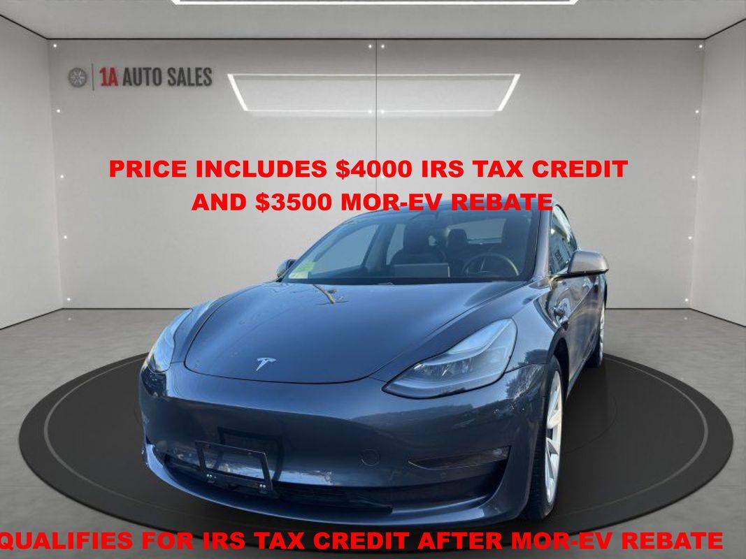 2021 Tesla Model 3 Long Range — Sedan — 26,798 mi — Walpole, MA