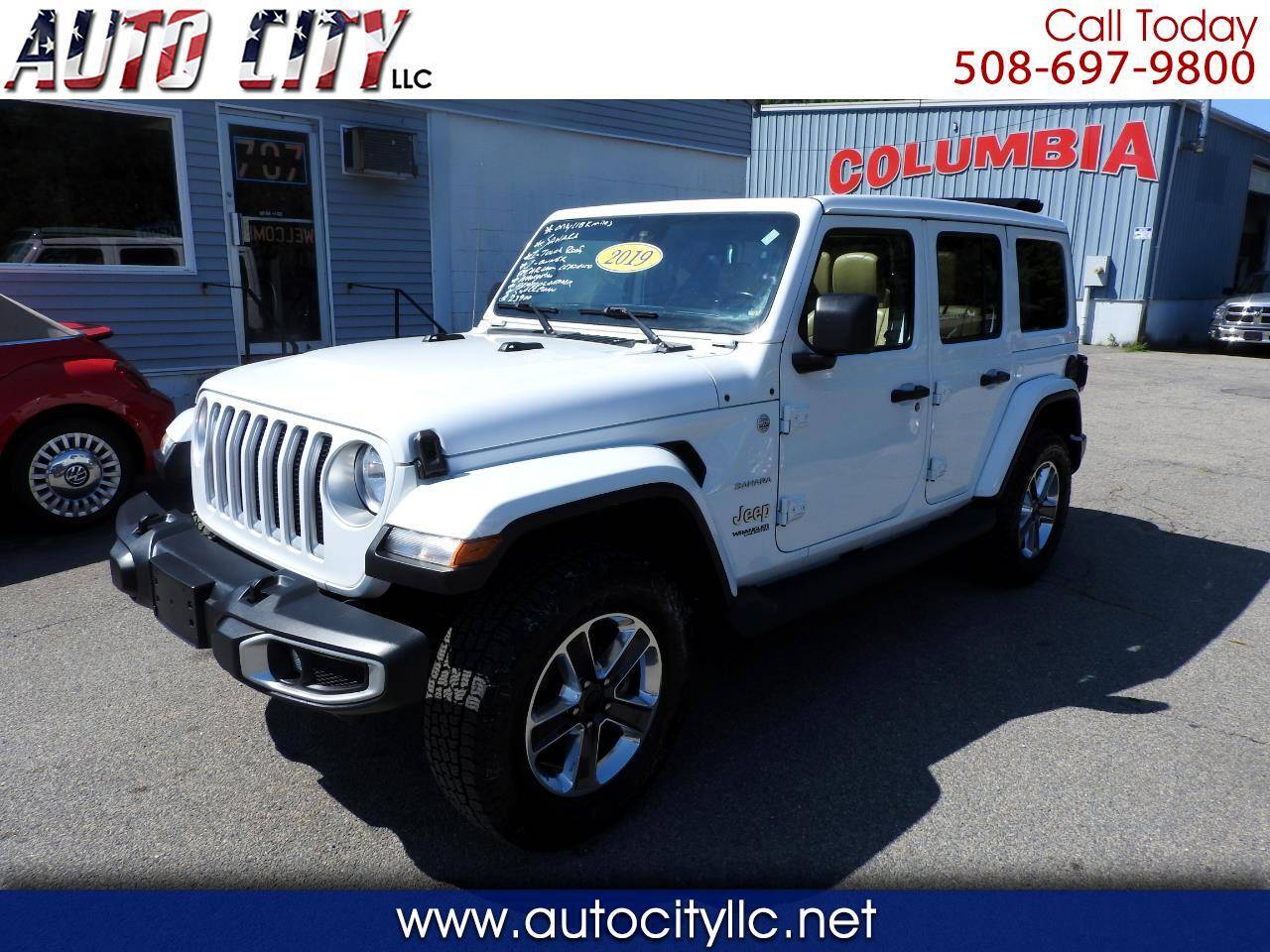 2019 Jeep Wrangler Sahara — SUV — 118,855 mi — Bridgewater, MA