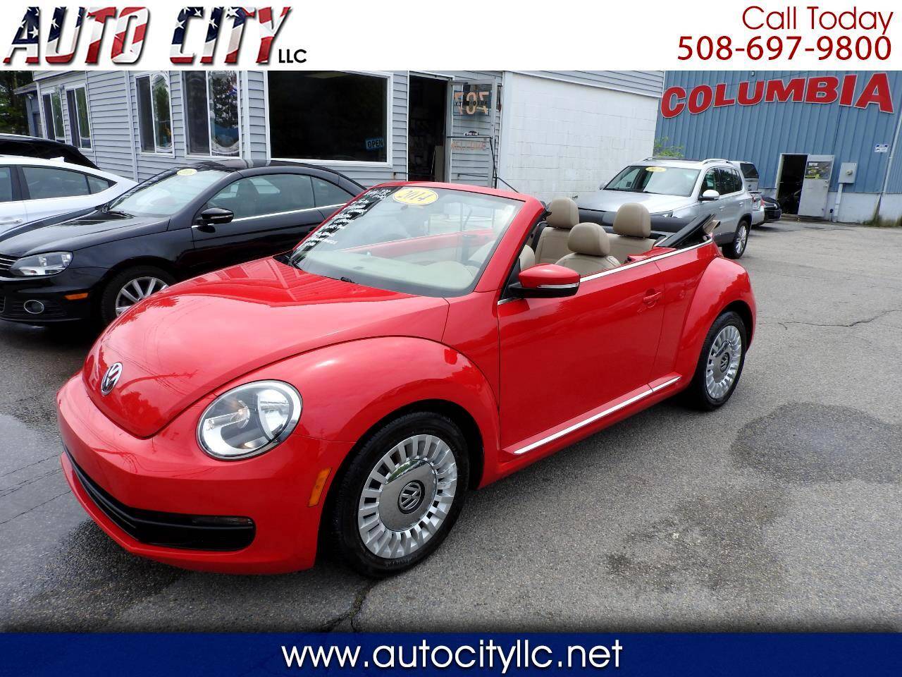 2014 Volkswagen Beetle 1.8T — Convertible — 73,136 mi — Bridgewater, MA