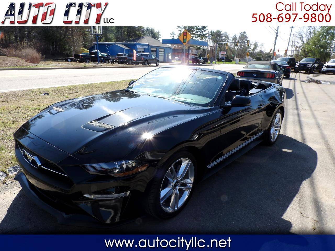 2021 Ford Mustang EcoBoost Premium — Convertible — 64,128 mi — Bridgewater, MA