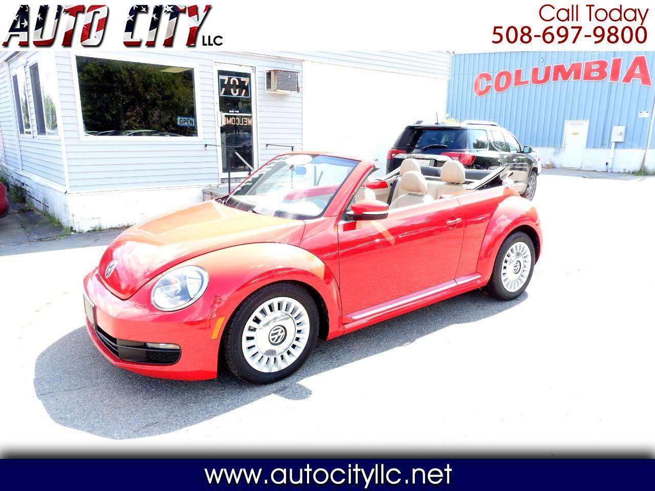 2015 Volkswagen Beetle 1.8T Classic — Convertible — 106,080 mi — Bridgewater, MA