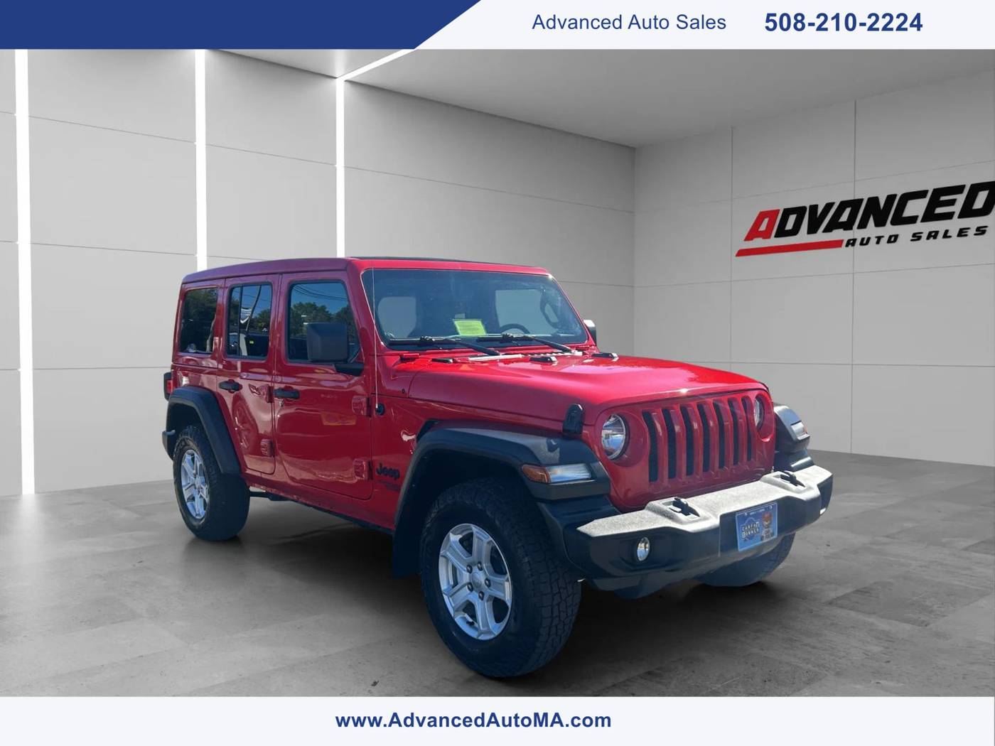 2021 Jeep Wrangler Sport S — SUV — 126,260 mi — North Attleboro, MA