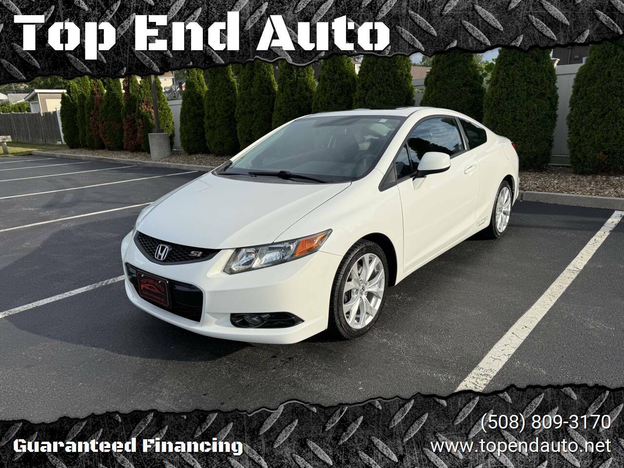 2012 Honda Civic Si — Coupe — 74,066 mi — North Attleborough, MA