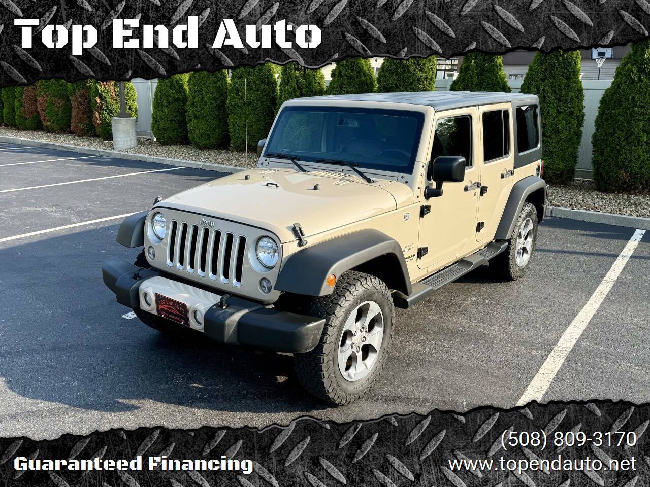 2016 Jeep Wrangler Sahara — SUV — 88,445 mi — North Attleborough, MA