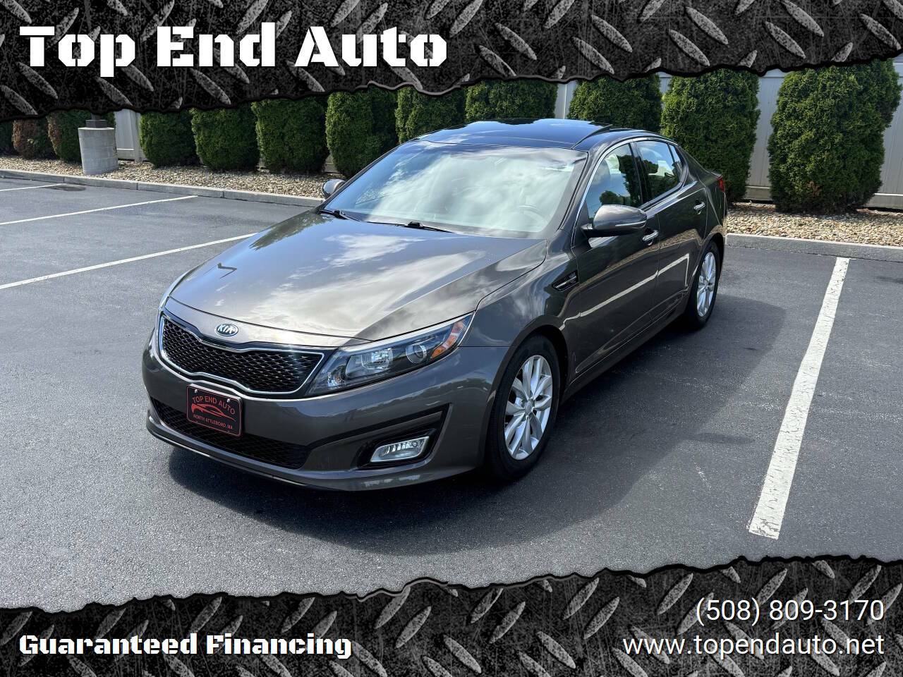 2015 Kia Optima EX — Sedan — 74,218 mi — North Attleborough, MA