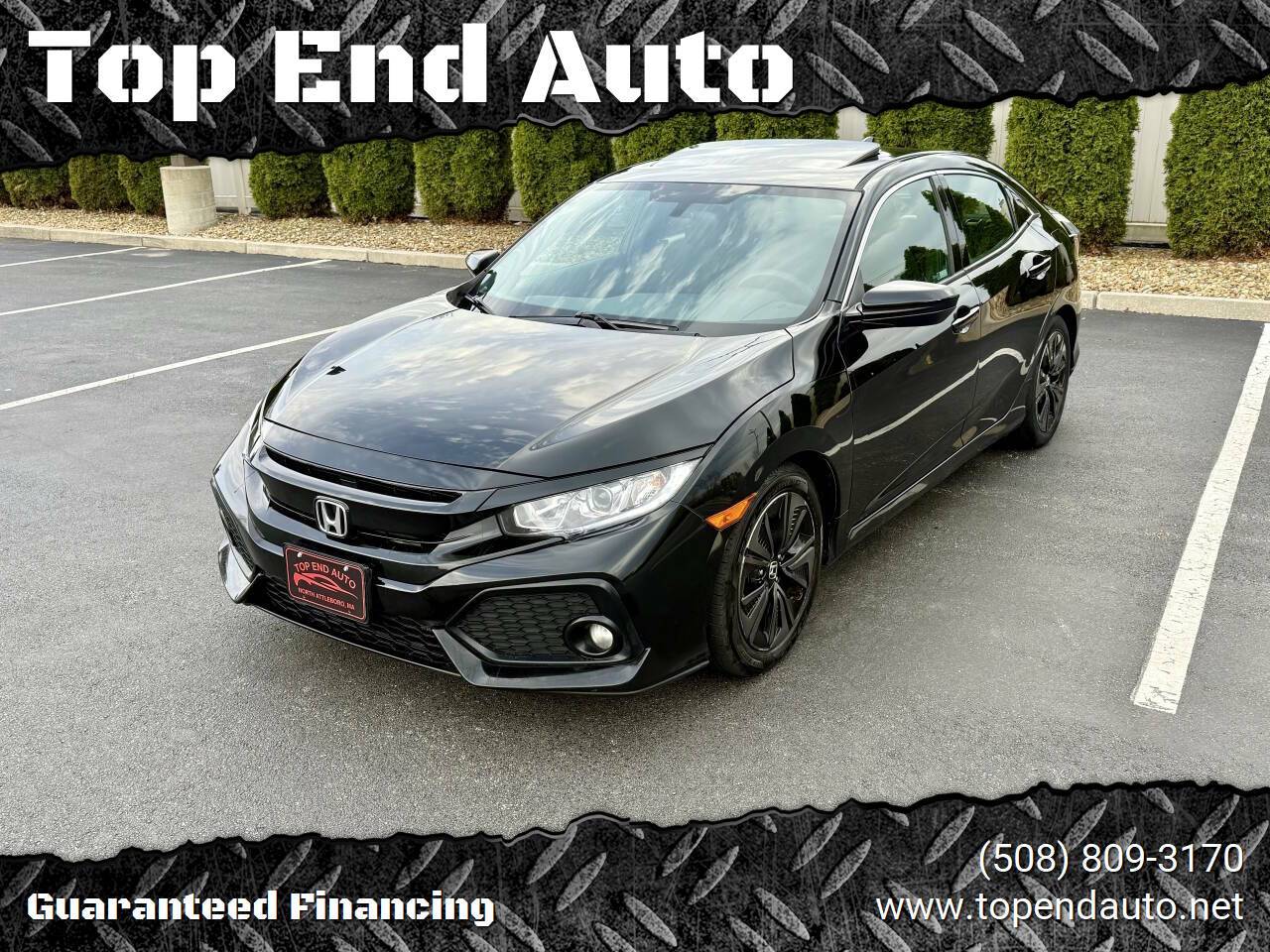 2018 Honda Civic EX — Hatchback — 84,066 mi — North Attleborough, MA