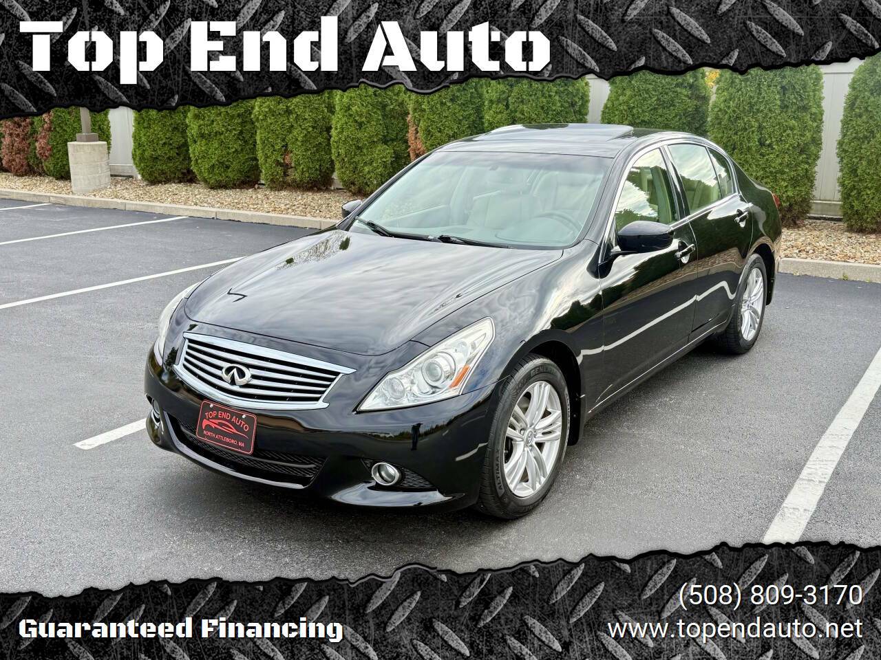 2013 INFINITI G G37x — Sedan — 107,723 mi — North Attleborough, MA