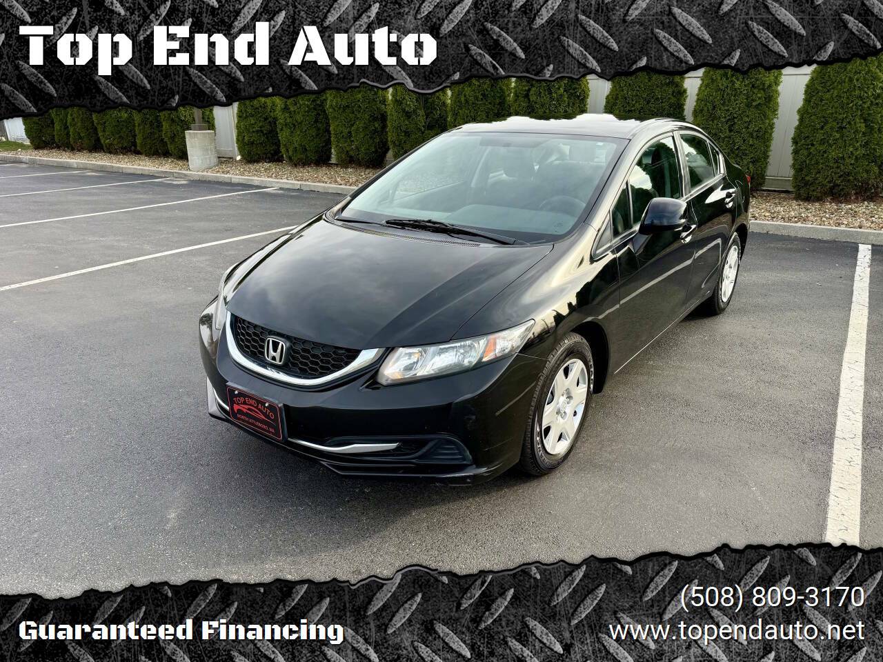 2013 Honda Civic LX — Sedan — 111,580 mi — North Attleborough, MA