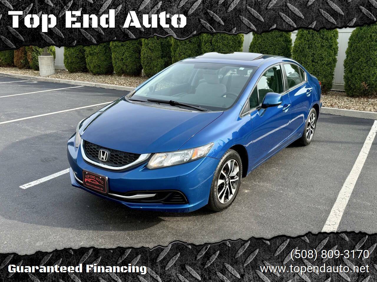 2013 Honda Civic EX — Sedan — 119,953 mi — North Attleborough, MA