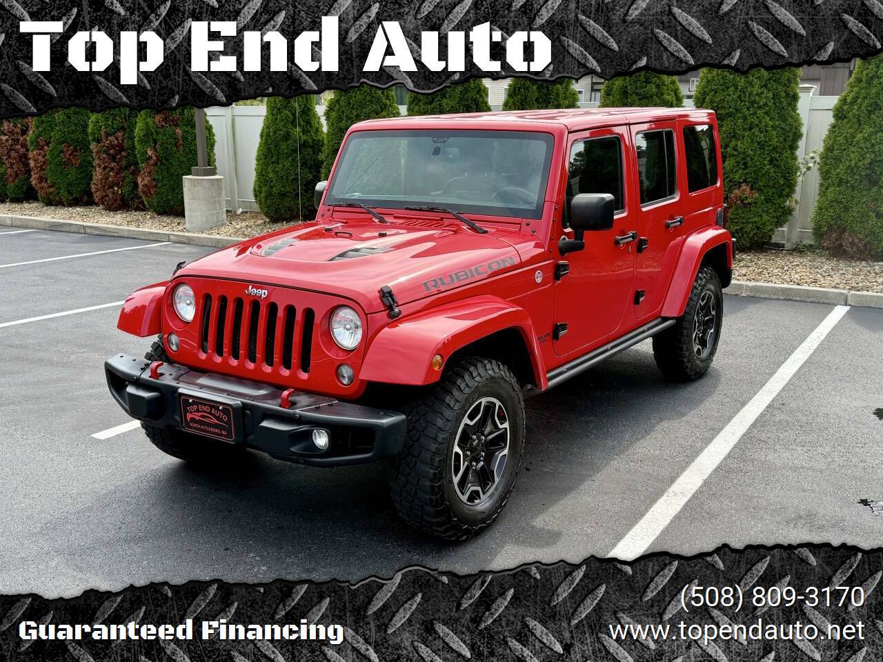 2015 Jeep Wrangler Rubicon Hard Rock — SUV — 115,121 mi — North Attleborough, MA