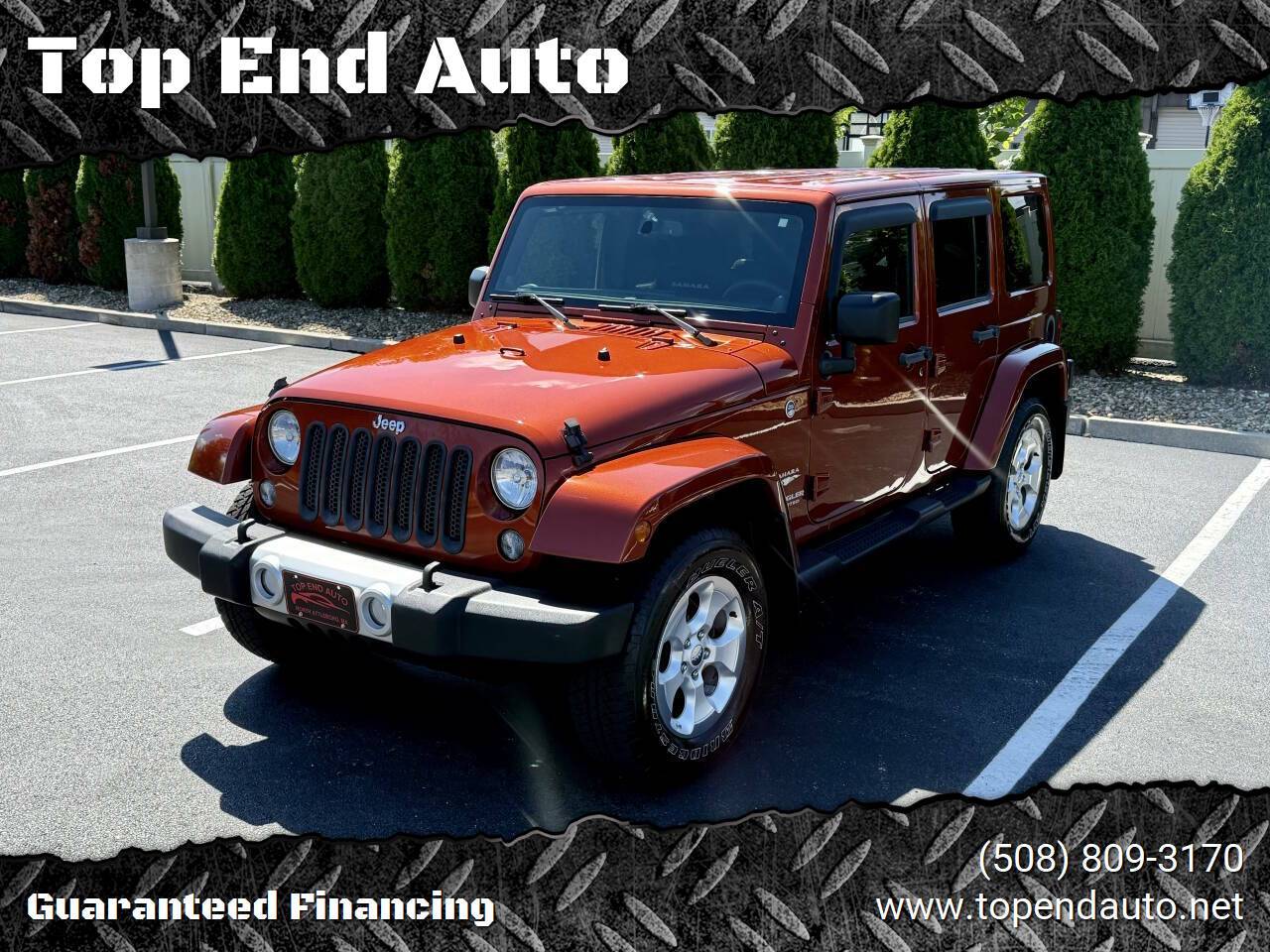 2014 Jeep Wrangler Sahara — SUV — 74,535 mi — North Attleborough, MA