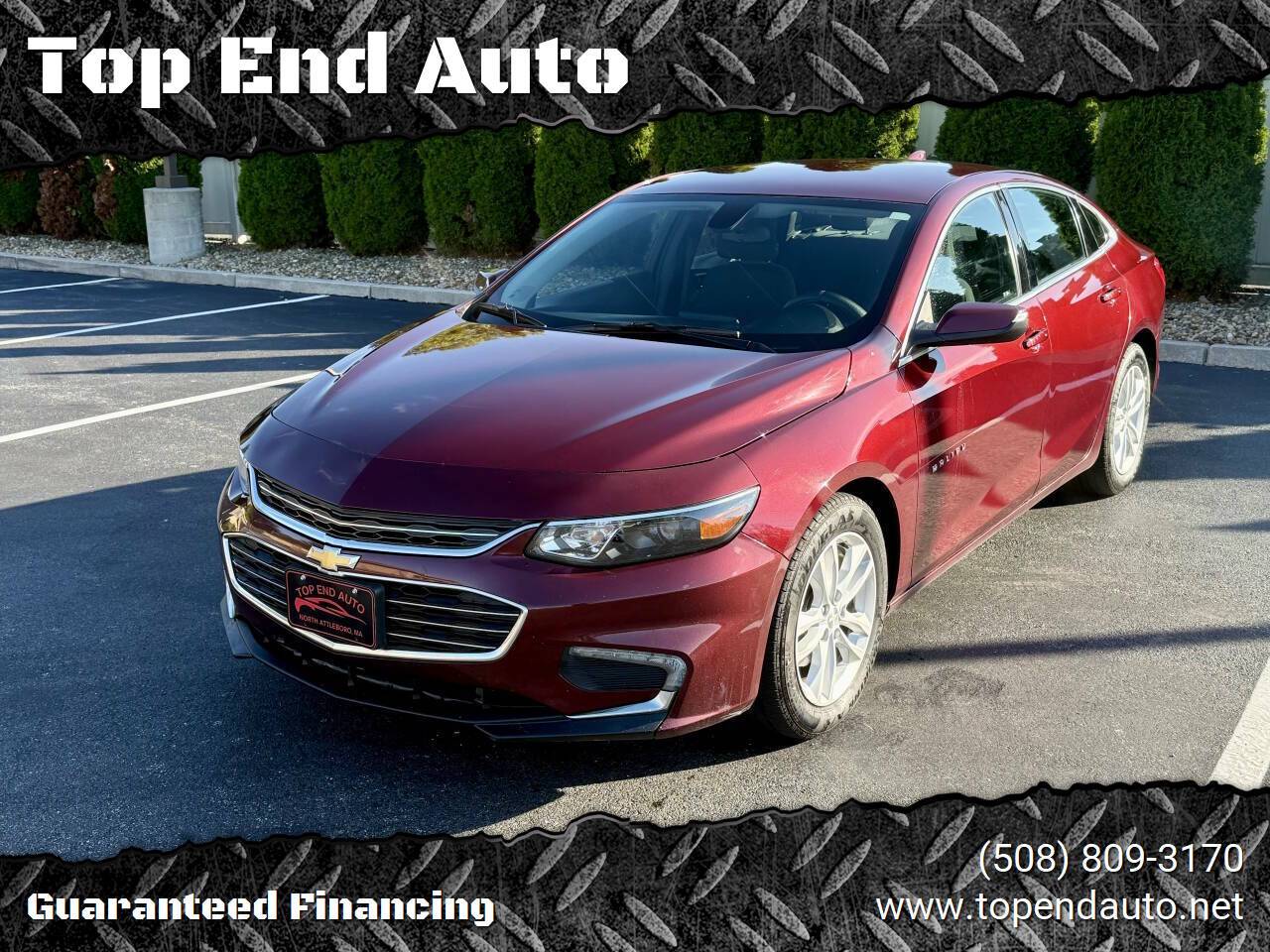 2016 Chevrolet Malibu LT — Sedan — 104,641 mi — North Attleborough, MA