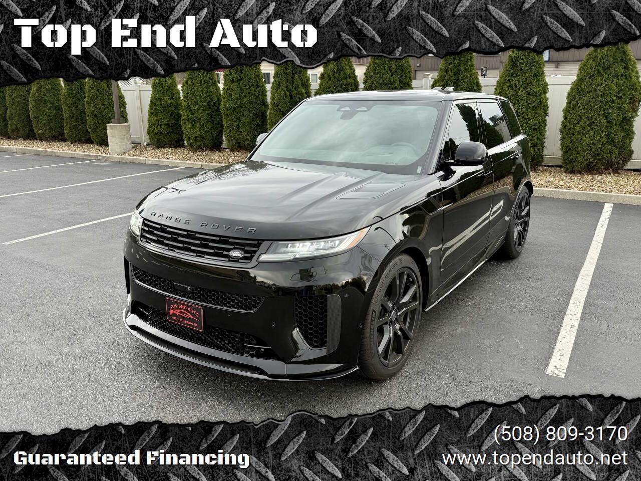 2024 Land Rover Range Rover Sport SV Edition One Obsidian Black — SUV — 1,990 mi — North Attleborough, MA