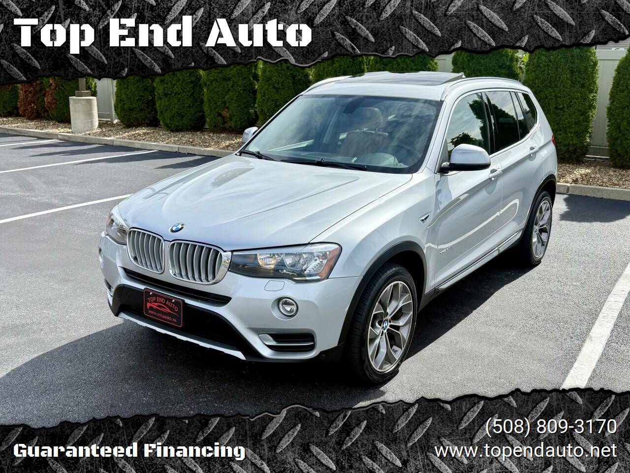 2015 BMW X3 28i — SUV — 72,653 mi — North Attleborough, MA