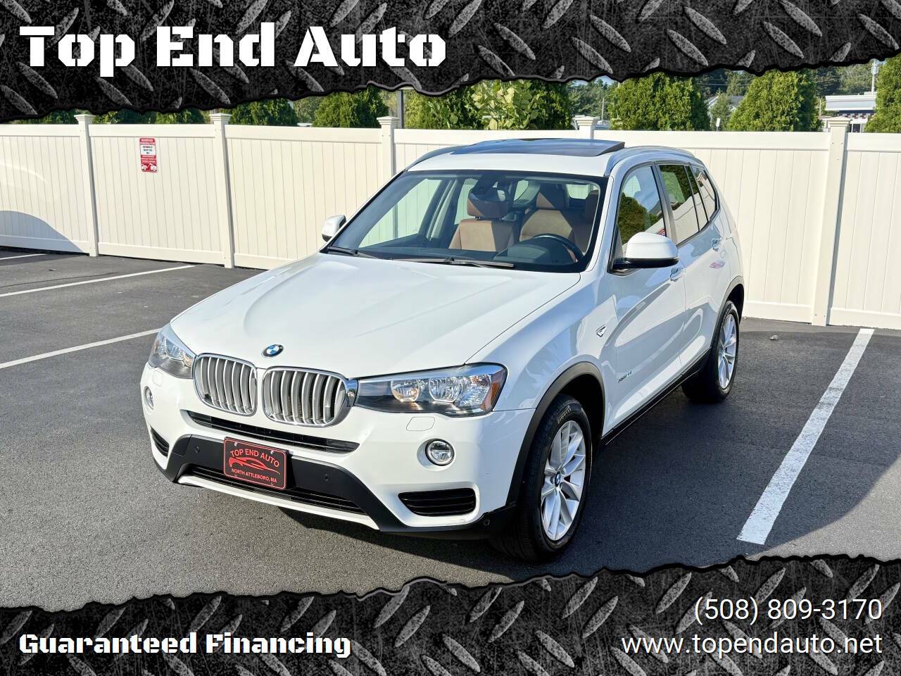 2016 BMW X3 28i — SUV — 94,154 mi — North Attleborough, MA