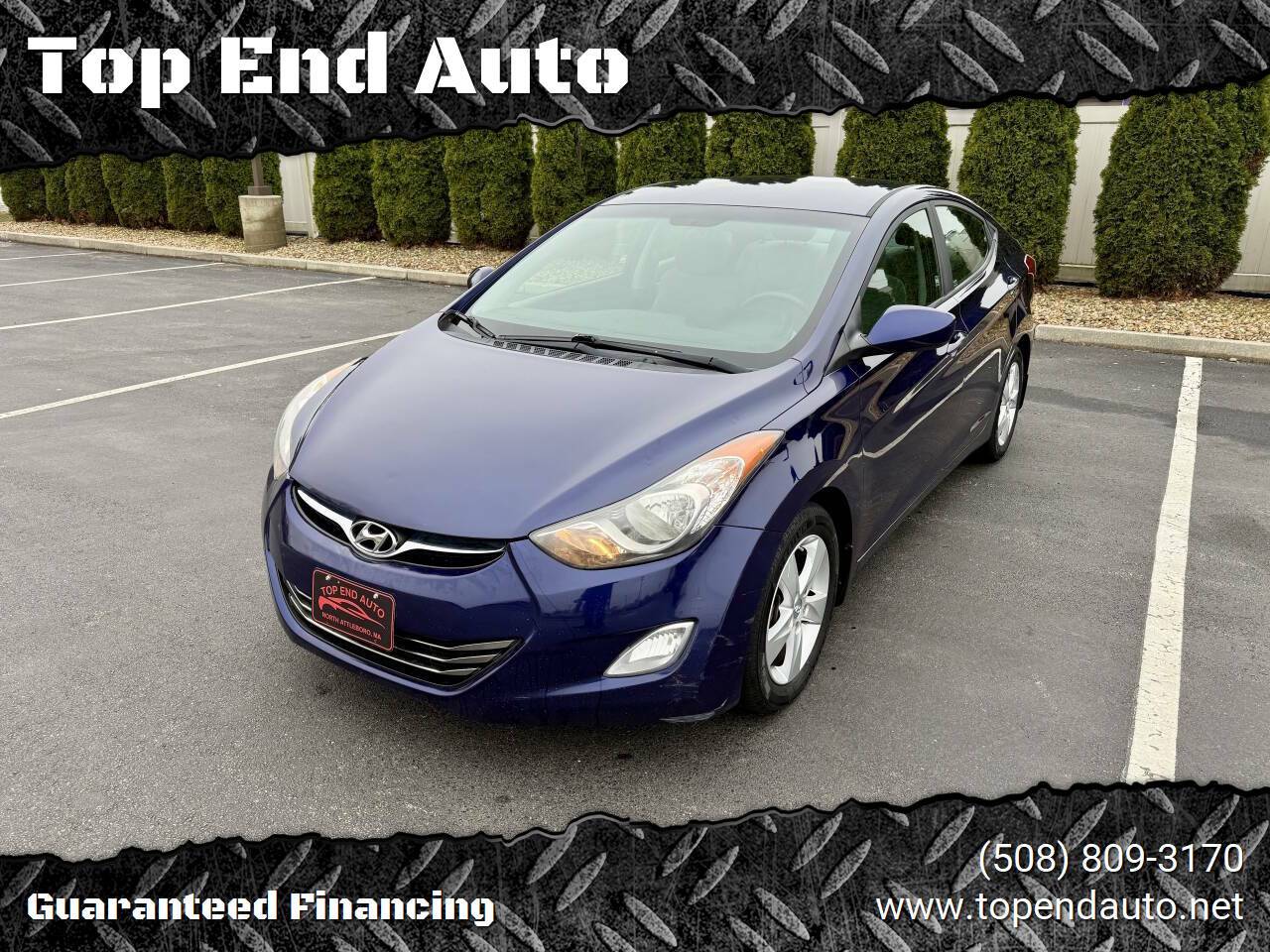 2013 Hyundai Elantra GLS — Sedan — 119,963 mi — North Attleborough, MA