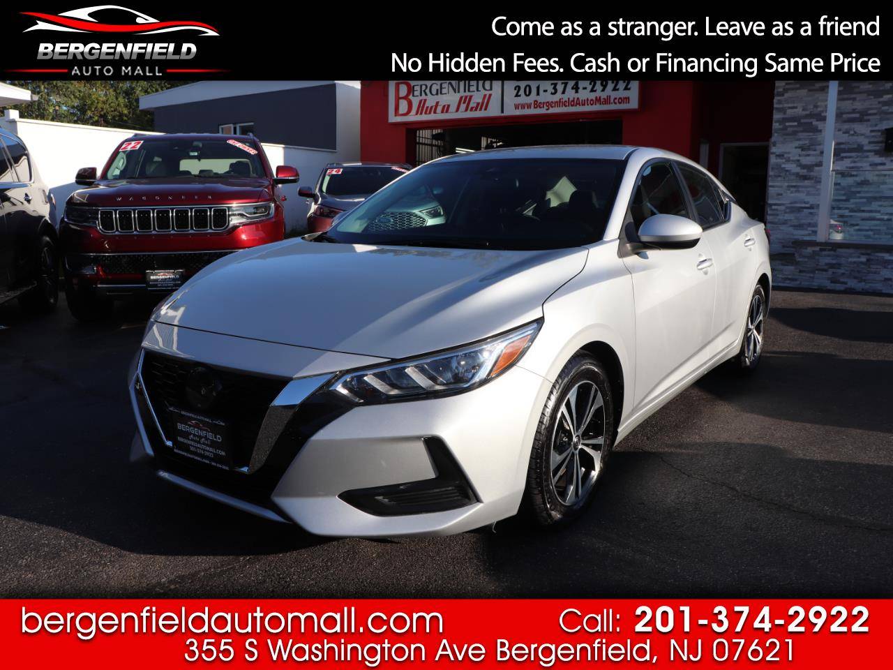 2023 Nissan Sentra SV — Sedan — 61,924 mi — Bergenfield, NJ