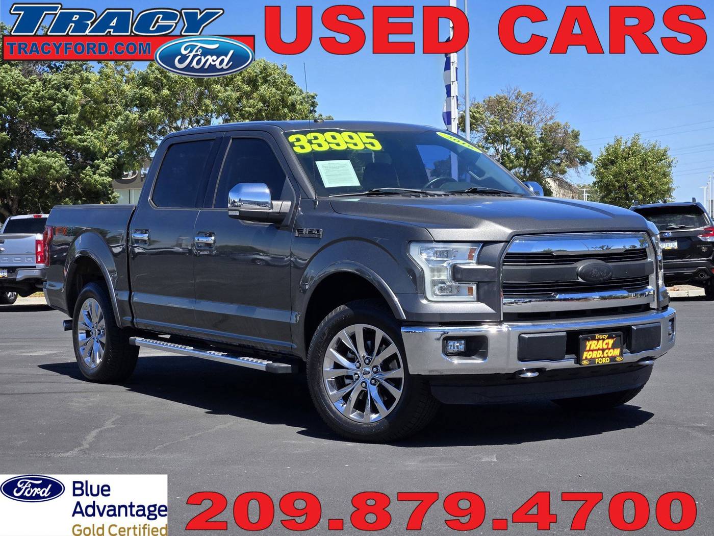 2016 Ford F-150 Lariat — Pickup Truck — 69,535 mi — Tracy, CA