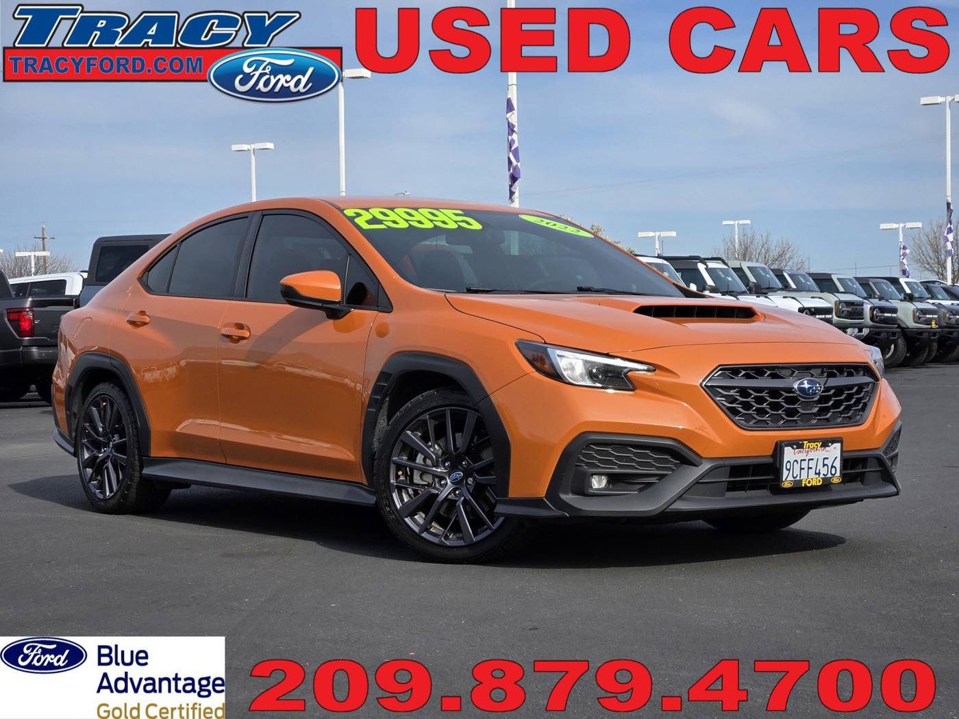 2022 Subaru WRX Premium — Sedan — 38,603 mi — Tracy, CA