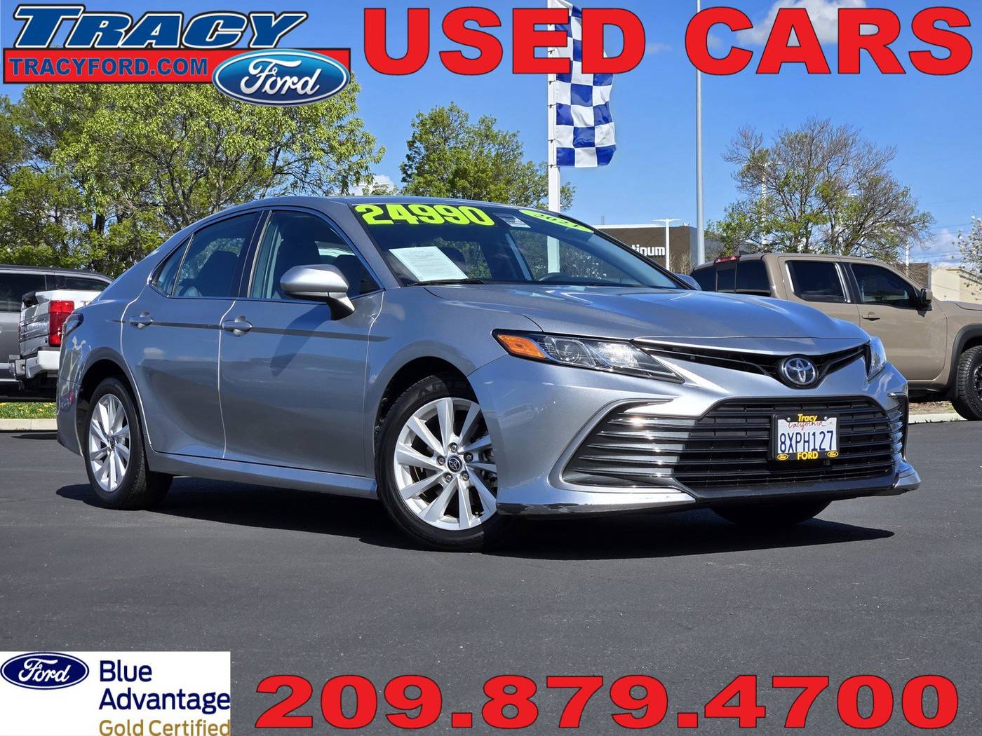 2021 Toyota Camry LE — Sedan — 47,468 mi — Tracy, CA