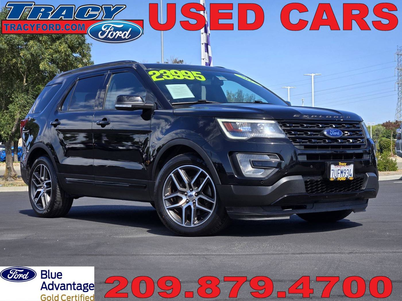 2017 Ford Explorer Sport — SUV — 86,714 mi — Tracy, CA