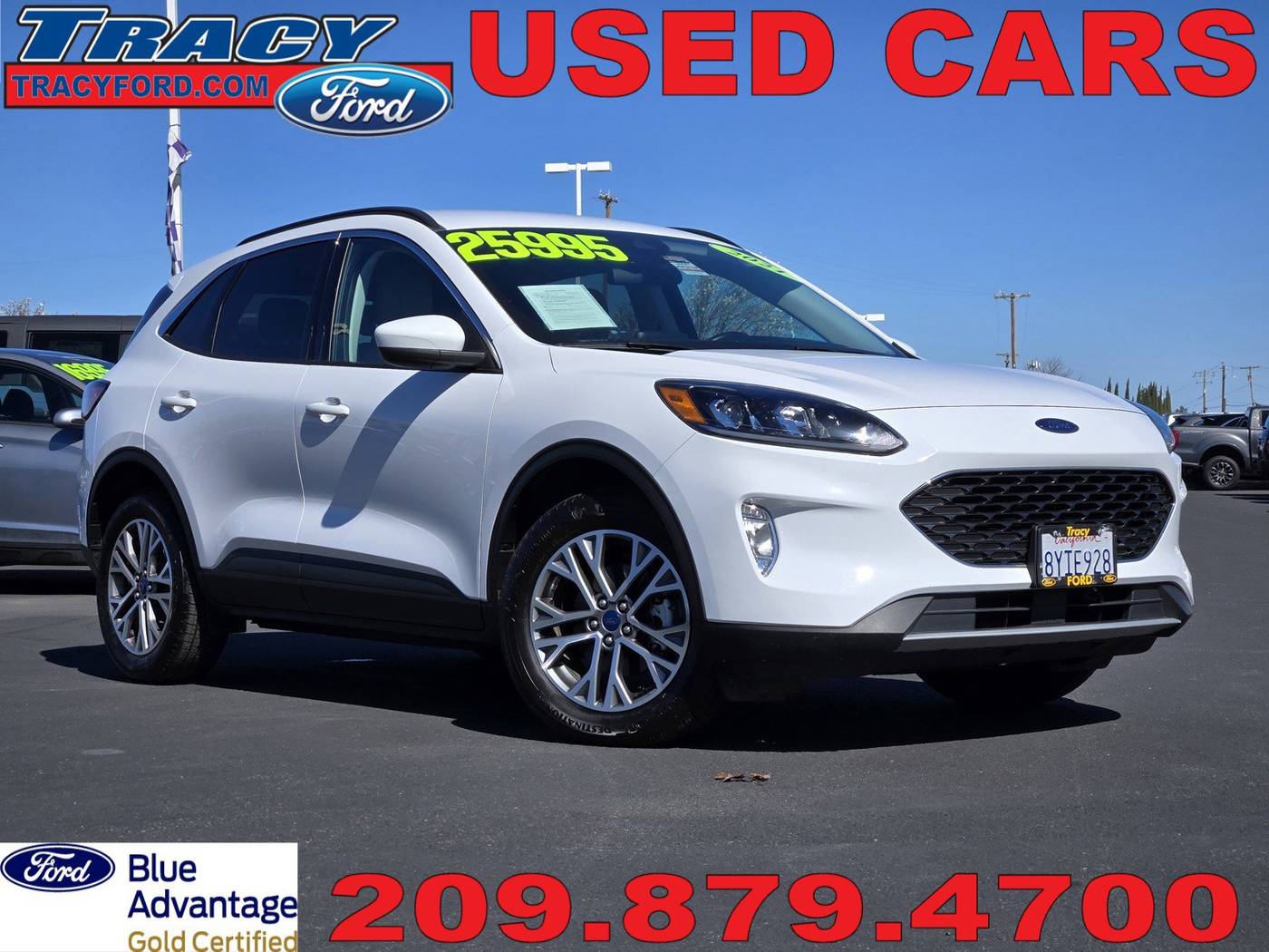 2021 Ford Escape SEL Hybrid — SUV — 48,251 mi — Tracy, CA