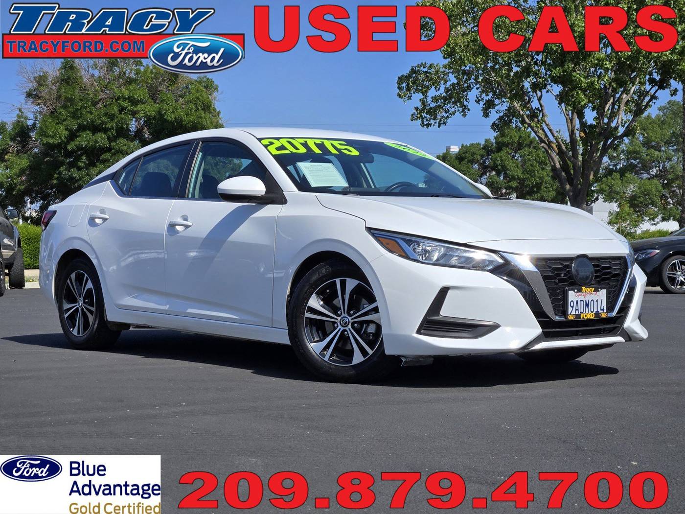 2022 Nissan Sentra SV — Sedan — 58,865 mi — Tracy, CA