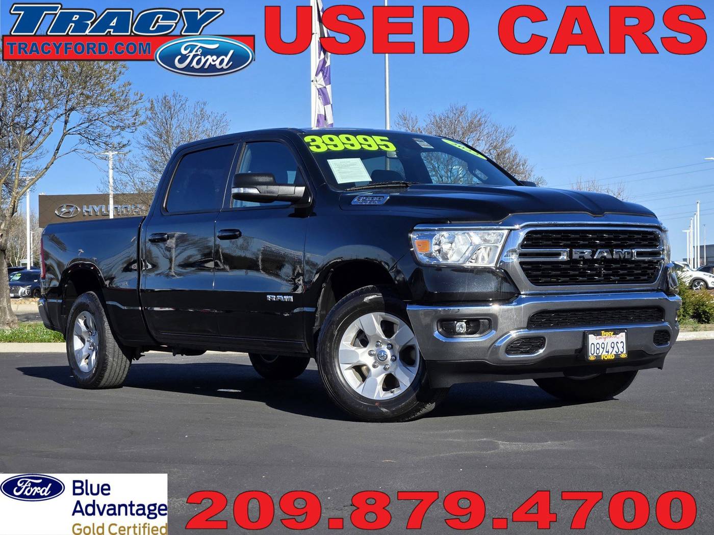 2022 Ram 1500 Big Horn — Pickup Truck — 44,432 mi — Tracy, CA