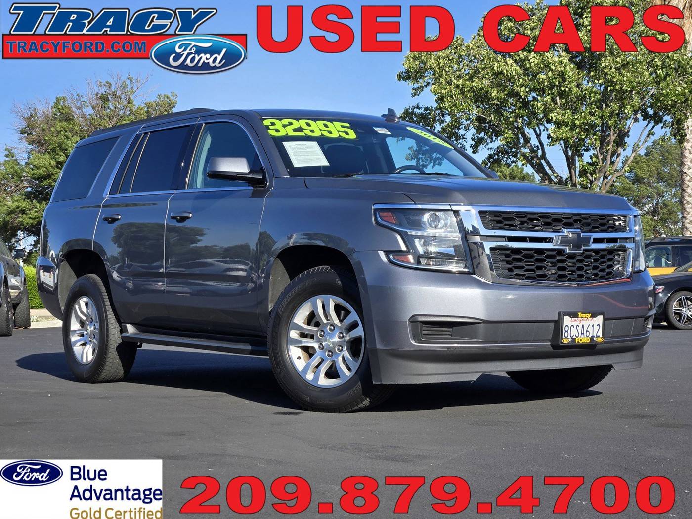 2018 Chevrolet Tahoe LT — SUV — 87,518 mi — Tracy, CA