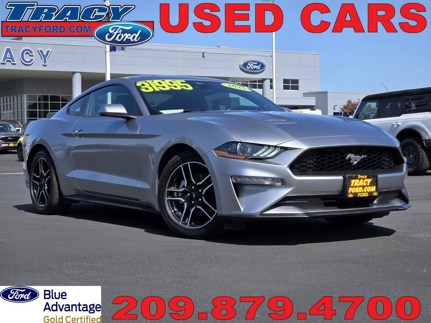 2023 Ford Mustang EcoBoost — Coupe — 22,117 mi — Tracy, CA