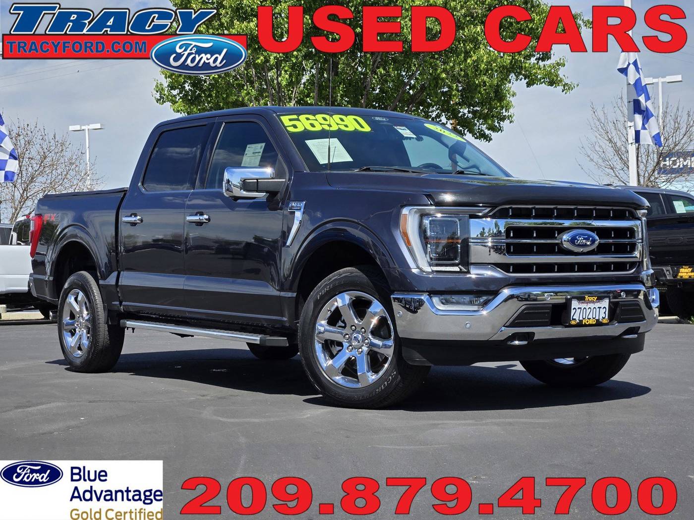 2022 Ford F-150 Lariat — Pickup Truck — 25,611 mi — Tracy, CA