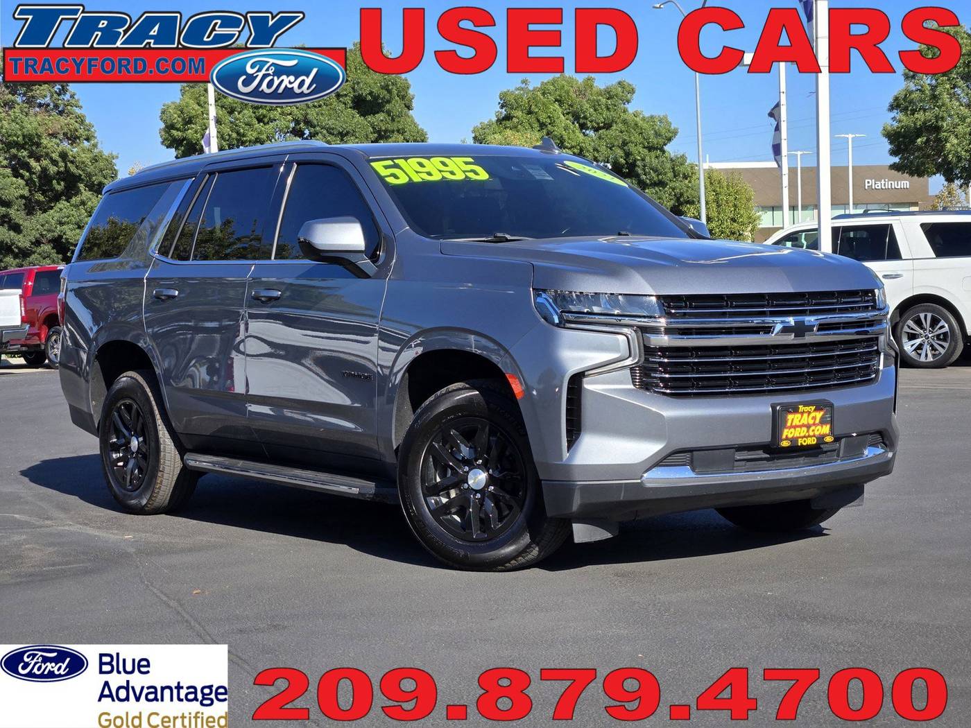 2021 Chevrolet Tahoe LT — SUV — 47,878 mi — Tracy, CA