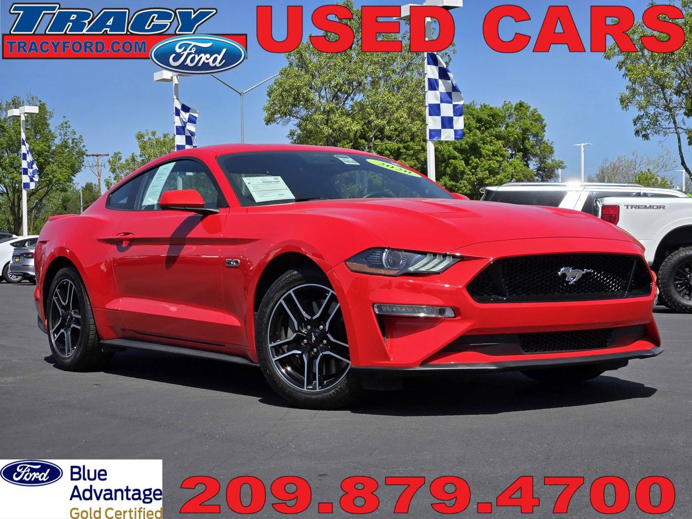 2020 Ford Mustang GT — Coupe — 4,653 mi — Tracy, CA