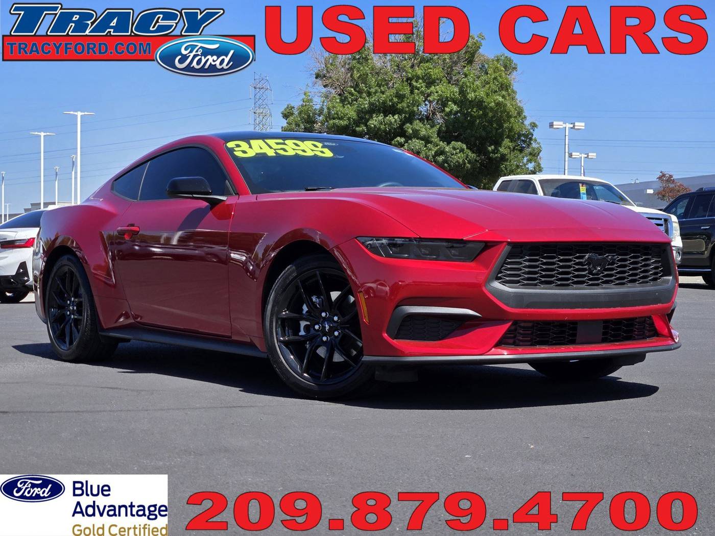 2024 Ford Mustang EcoBoost — Coupe — 10,521 mi — Tracy, CA