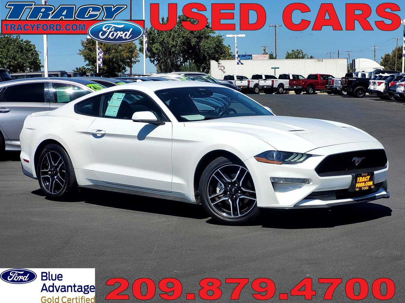 2023 Ford Mustang EcoBoost — Coupe — 27,263 mi — Tracy, CA