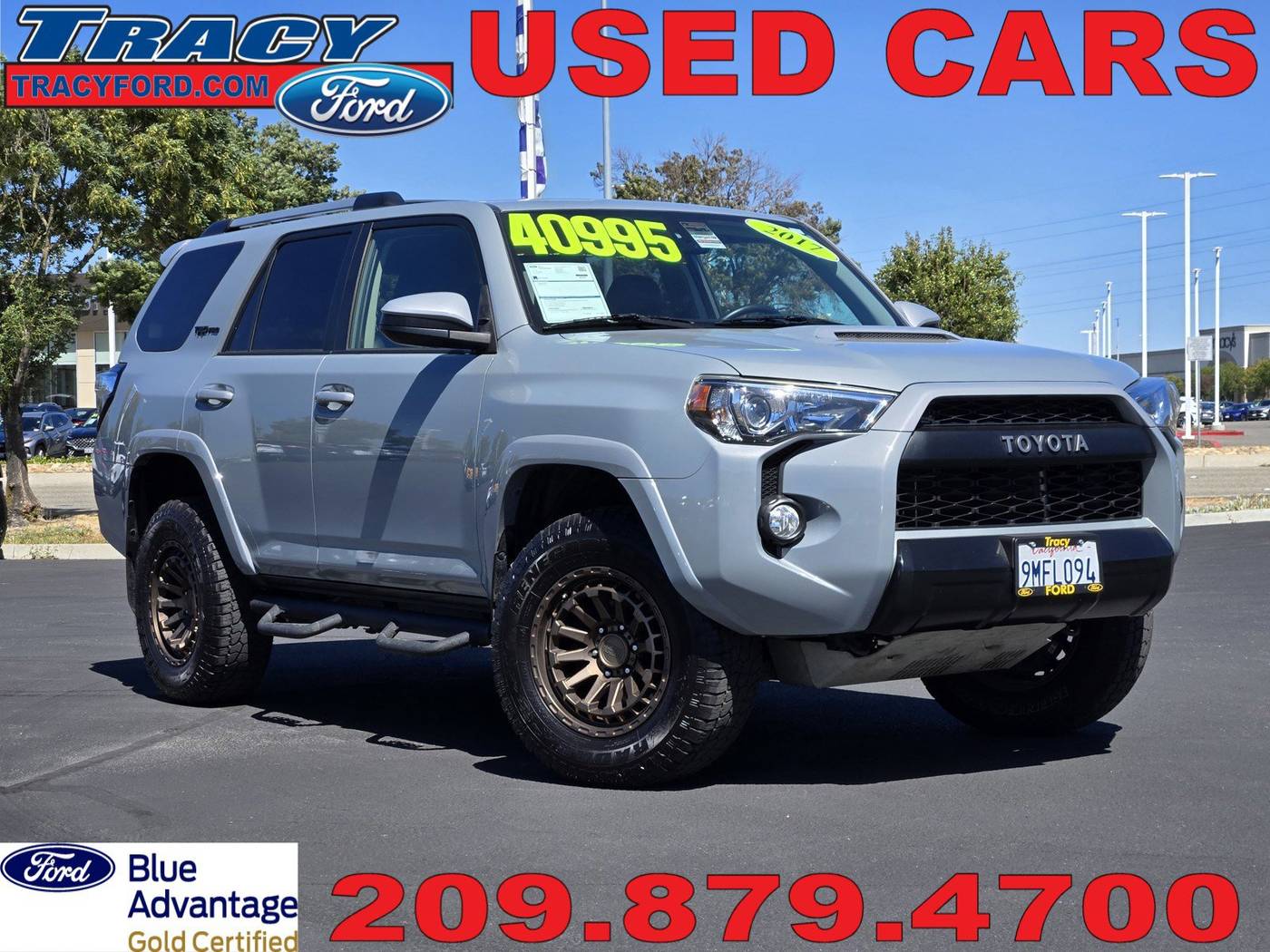 2017 Toyota 4Runner SR5 — SUV — 81,658 mi — Tracy, CA