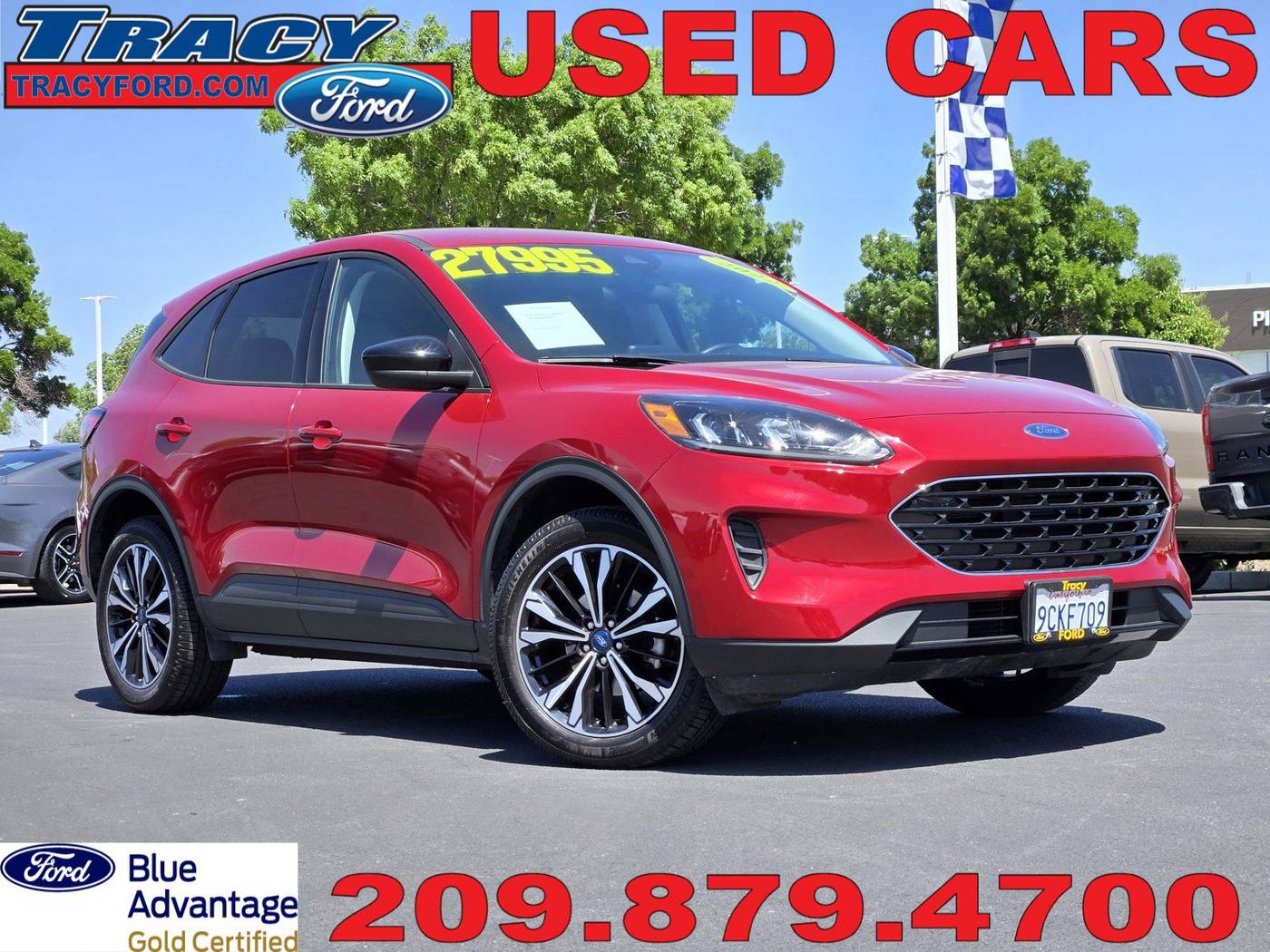 2022 Ford Escape SE — SUV — 13,472 mi — Tracy, CA