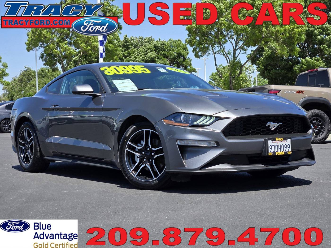 2023 Ford Mustang EcoBoost — Coupe — 47,069 mi — Tracy, CA