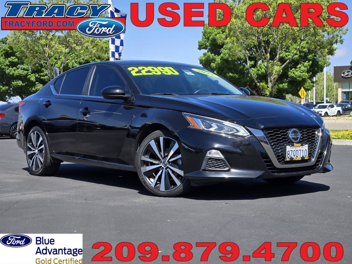 2022 Nissan Altima SR — Sedan — 40,195 mi — Tracy, CA