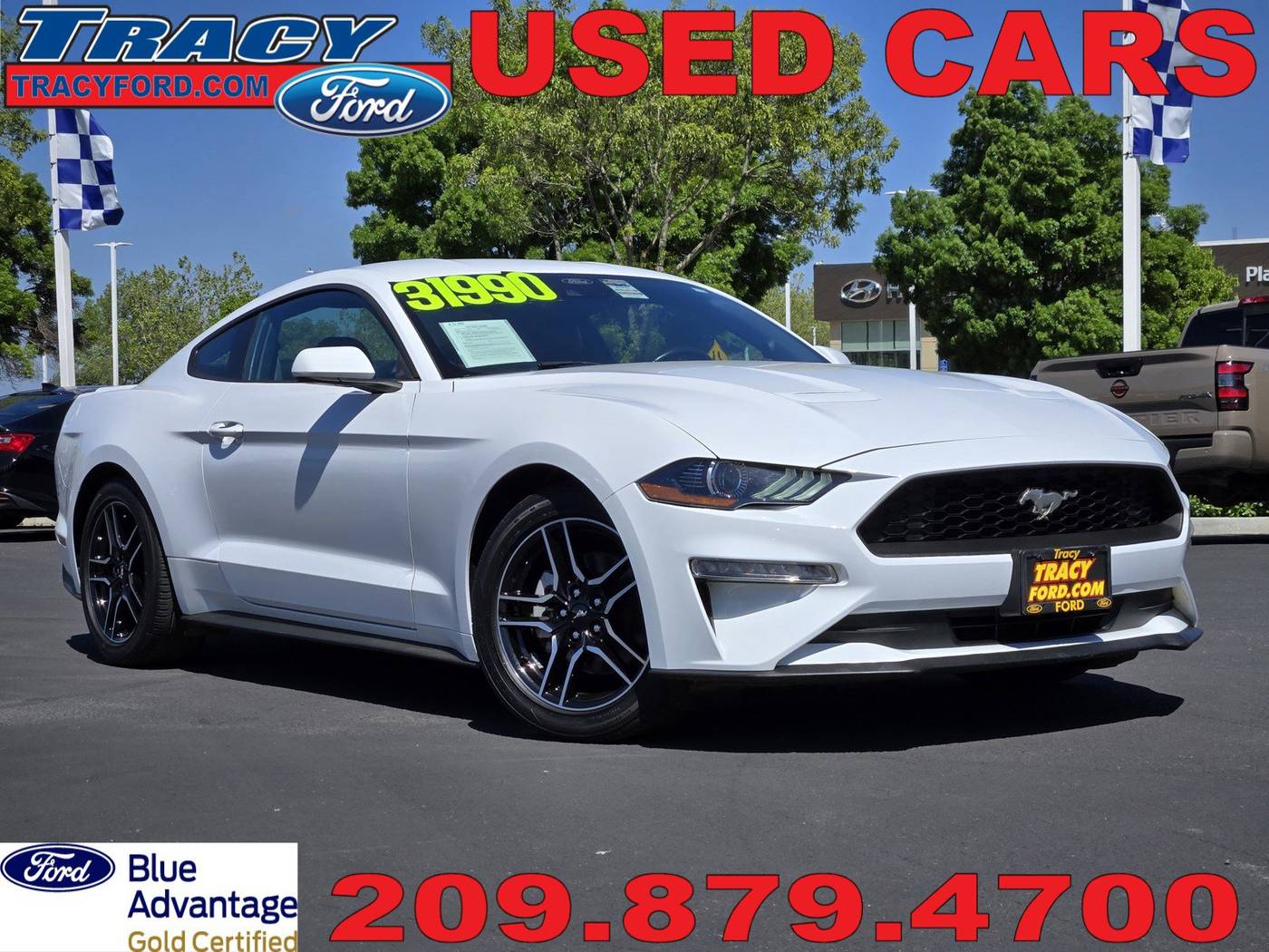 2023 Ford Mustang EcoBoost — Coupe — 22,863 mi — Tracy, CA