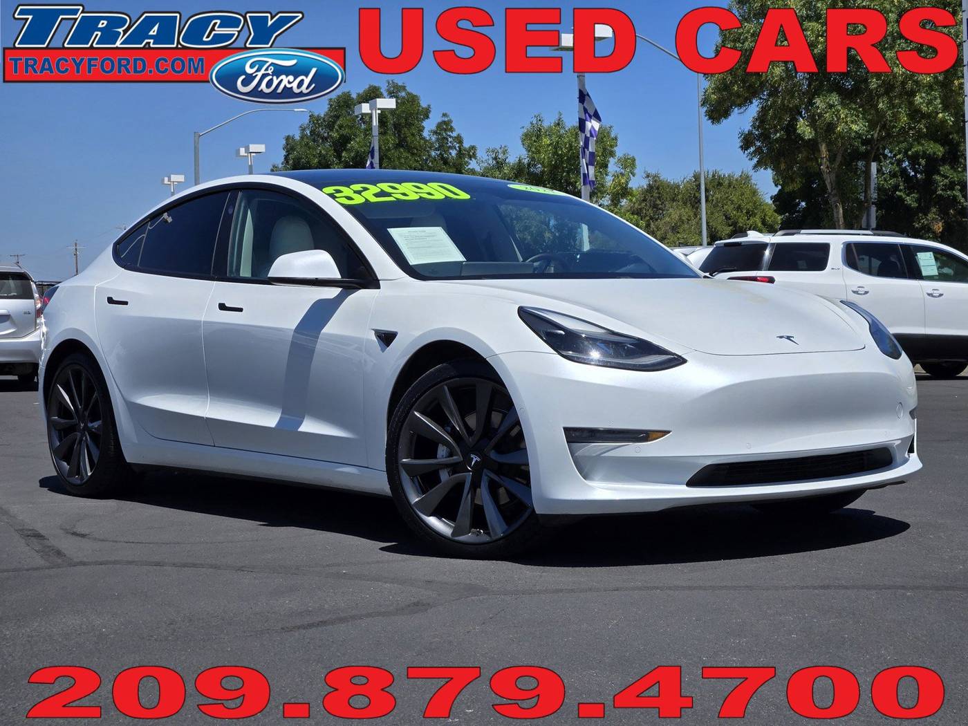 2021 Tesla Model 3 Long Range — Sedan — 37,681 mi — Tracy, CA