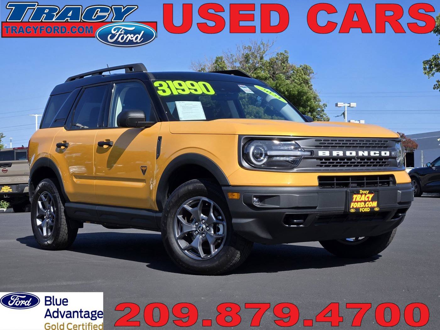 2021 Ford Bronco Sport Badlands — SUV — 44,319 mi — Tracy, CA