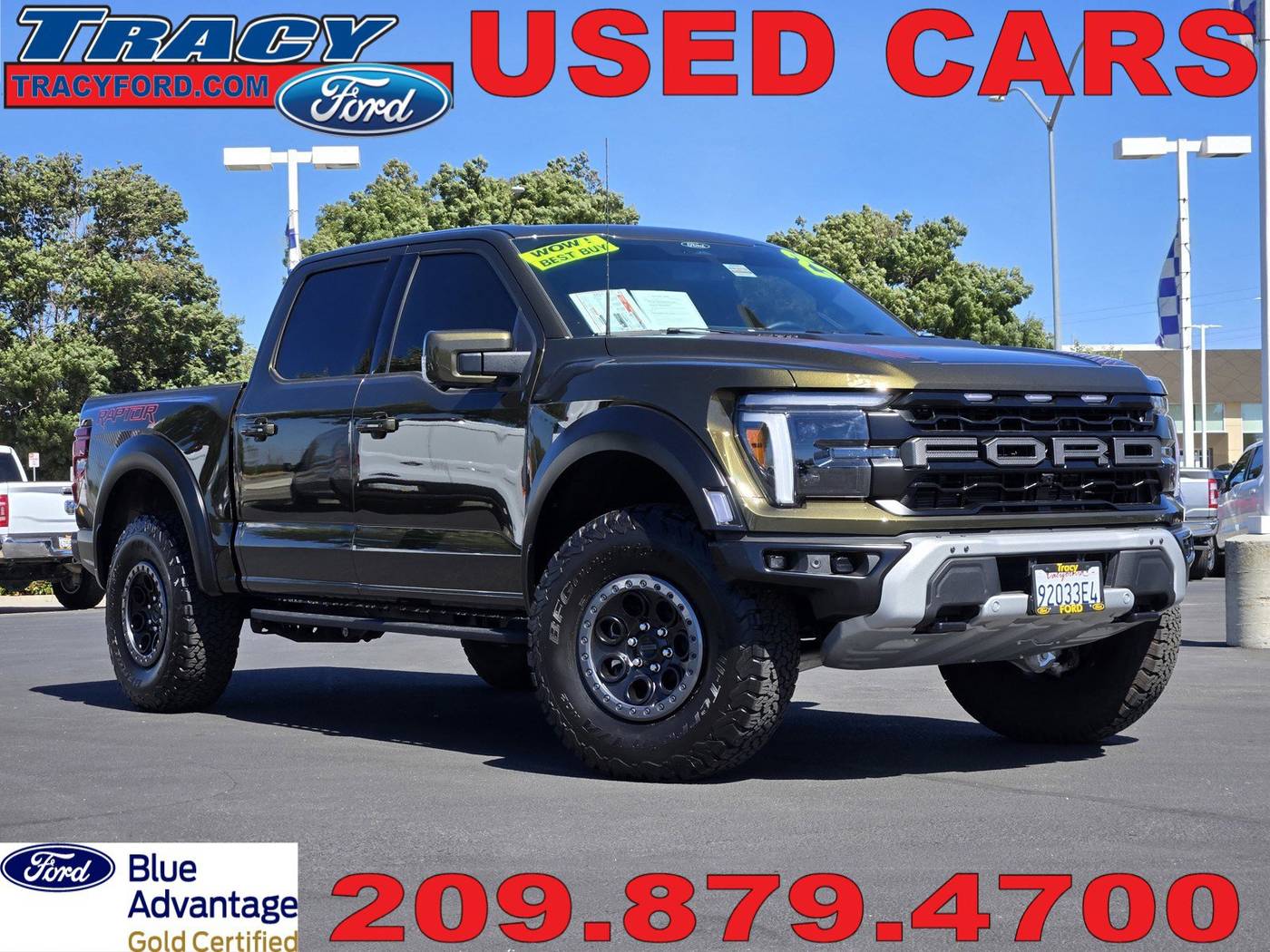 2025 Ford F-150 Raptor — Pickup Truck — 2,570 mi — Tracy, CA
