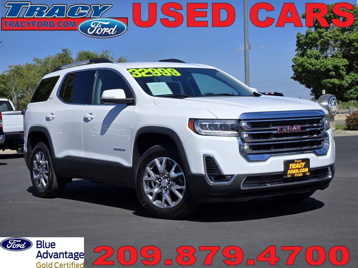 2023 GMC Acadia SLT — SUV — 46,307 mi — Tracy, CA