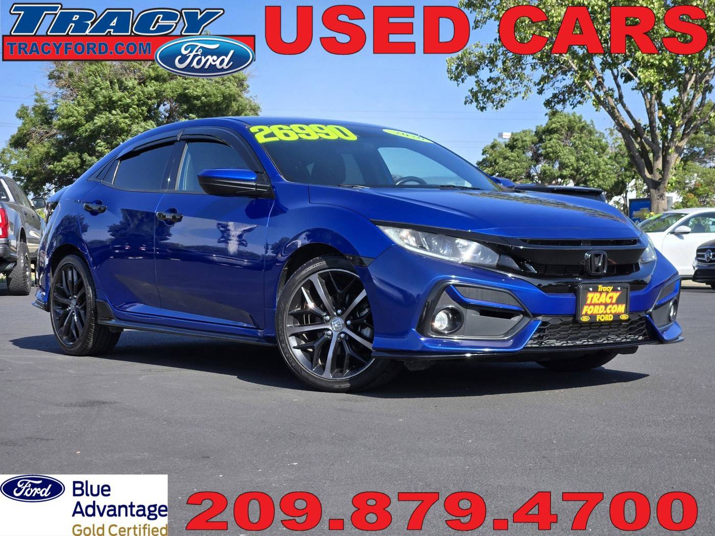 2020 Honda Civic Sport — Hatchback — 48,094 mi — Tracy, CA