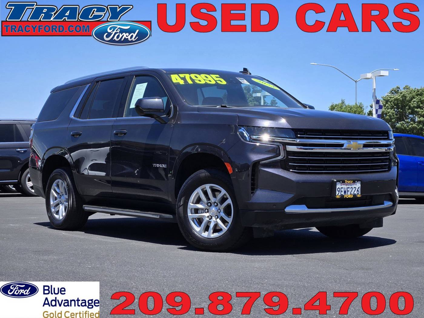 2023 Chevrolet Tahoe LT — SUV — 64,387 mi — Tracy, CA