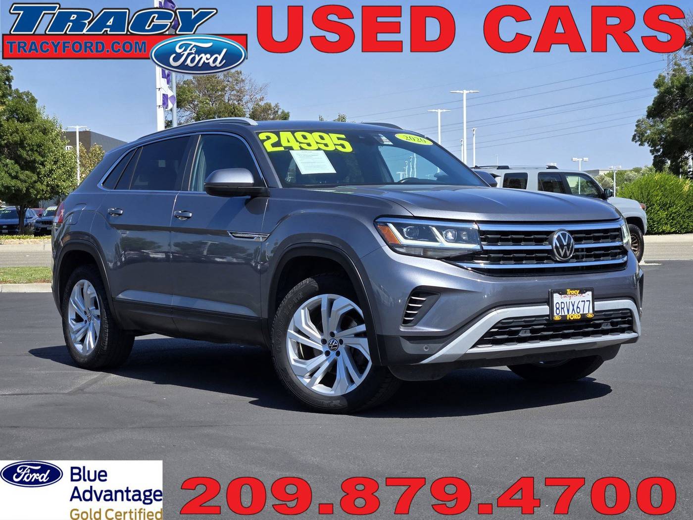 2020 Volkswagen Atlas Cross Sport SEL — SUV — 64,493 mi — Tracy, CA