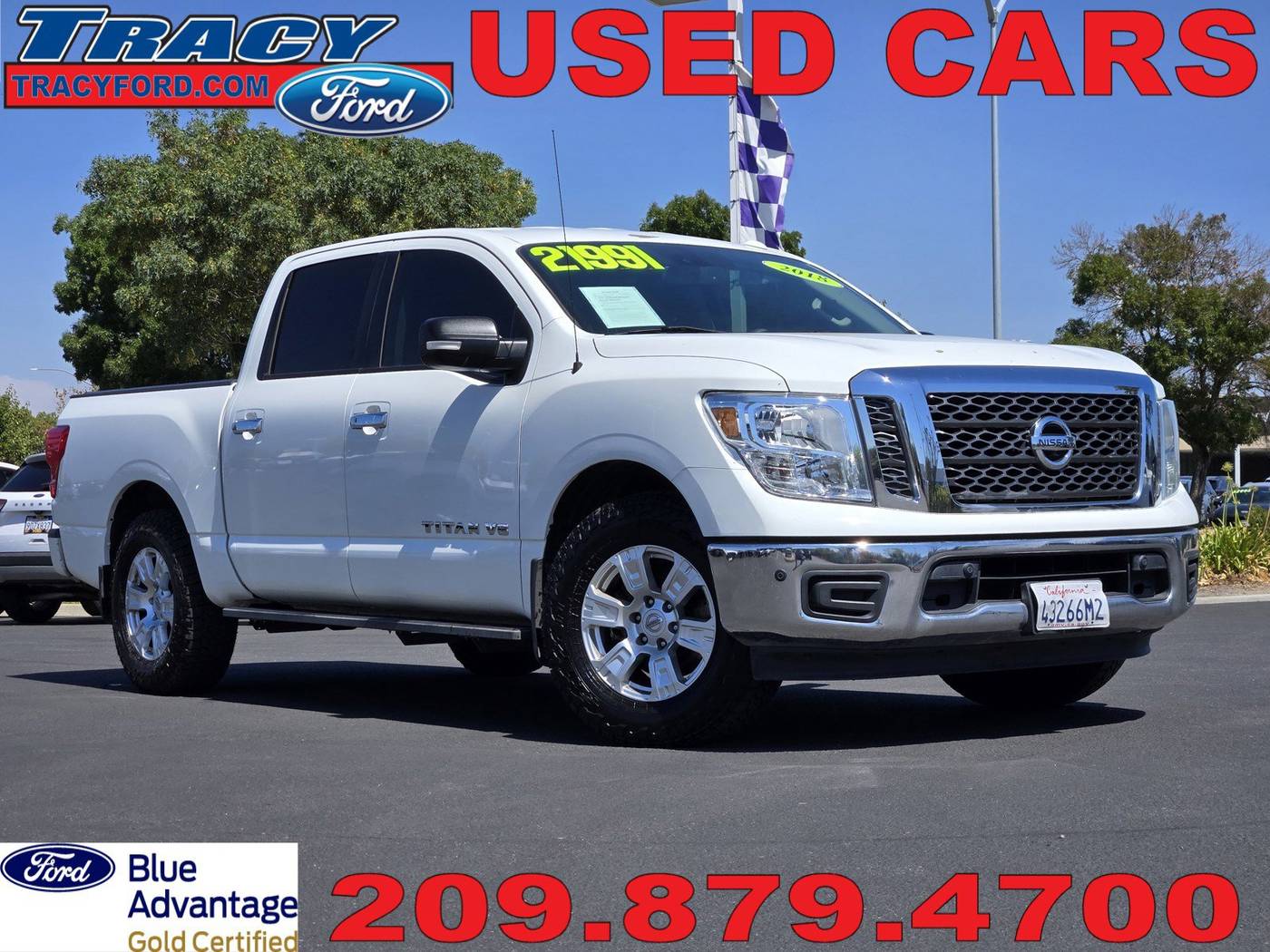 2018 Nissan Titan SV — Pickup Truck — 90,795 mi — Tracy, CA