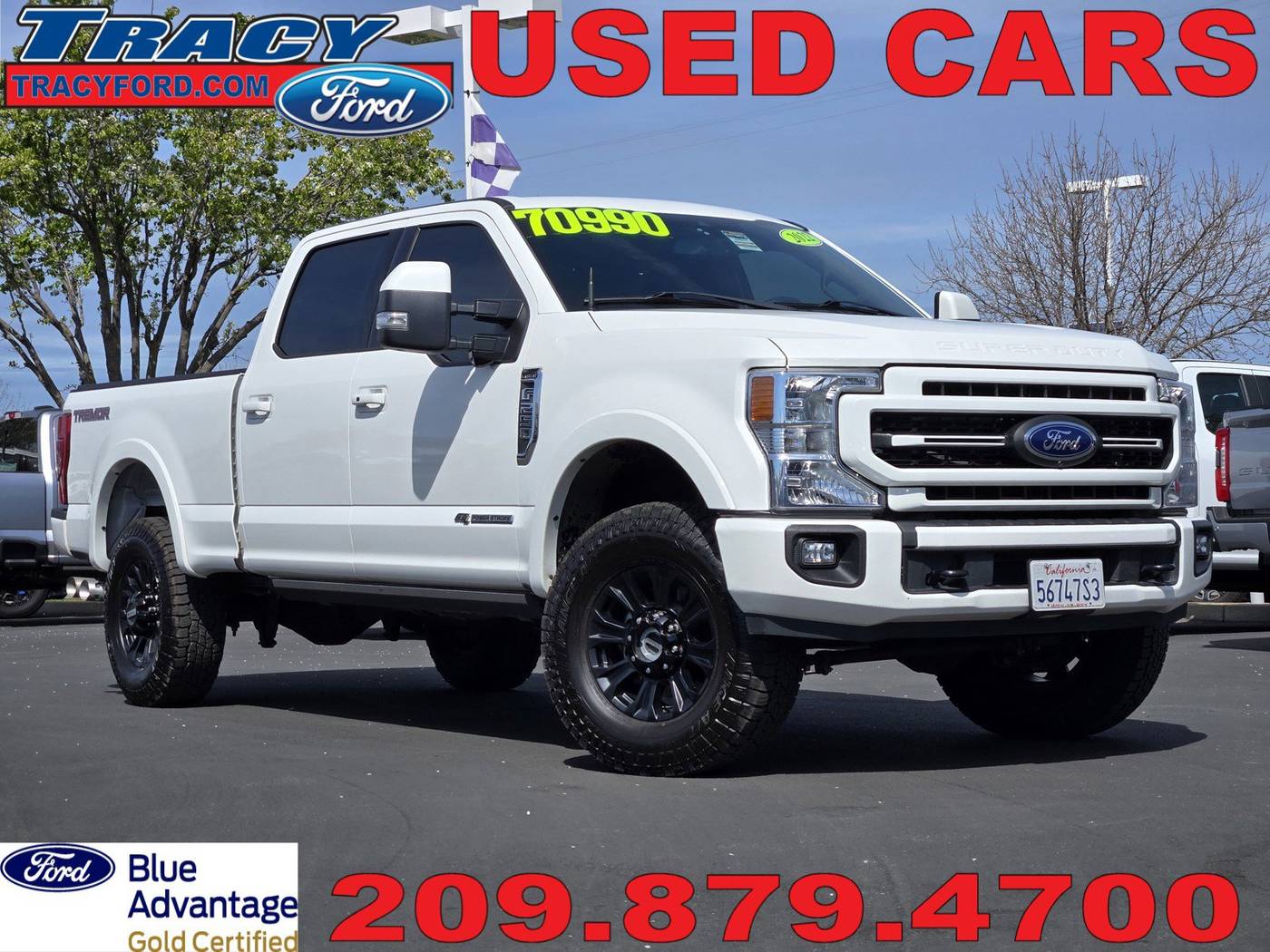 2022 Ford Super Duty F-250 LARIAT — Pickup Truck — 41,449 mi — Tracy, CA